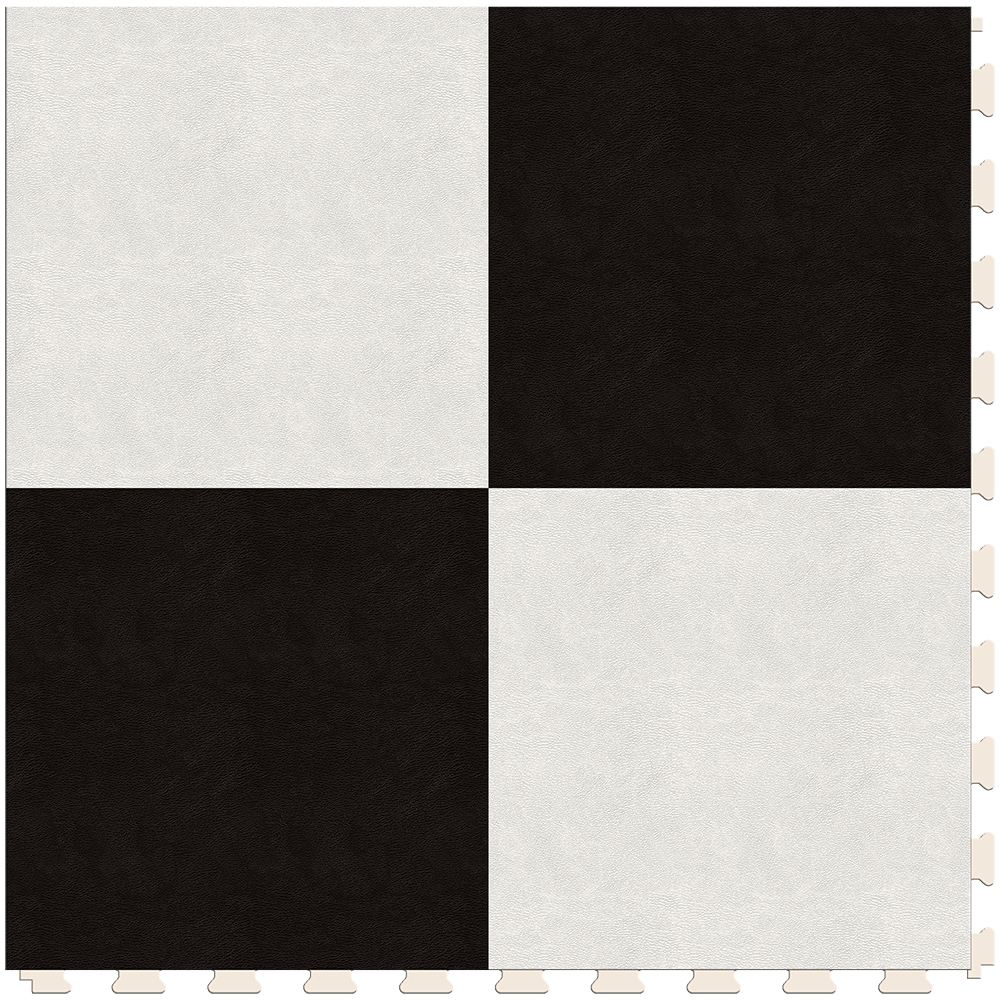 Black and white Vinyl Flooring at