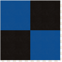 Black & Blue Luxury Vinyl Tile