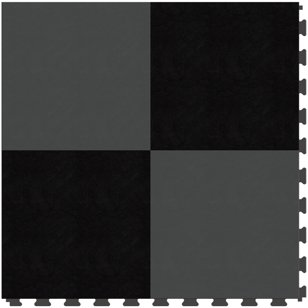 Black & Gray Luxury Vinyl Tile