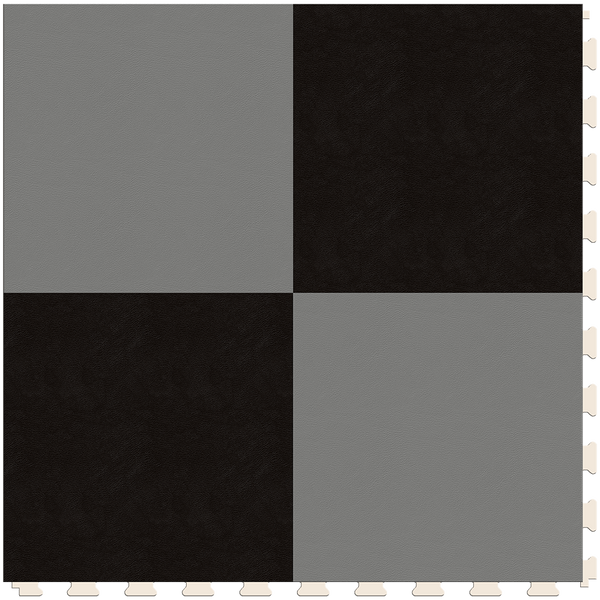 Black & Silver Luxury Vinyl Tile