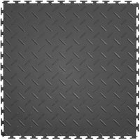 Dark Gray Diamond Plate Tile