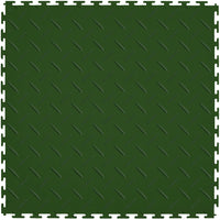 Green Diamond Plate Tile