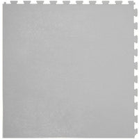 Light Gray Leather Vinyl Tile