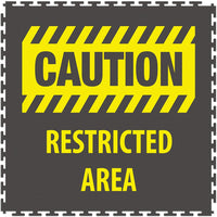 Caution Restricted Area