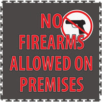 No Firearms Allowed On Premises