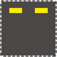 Shifted Yellow Traffic Line