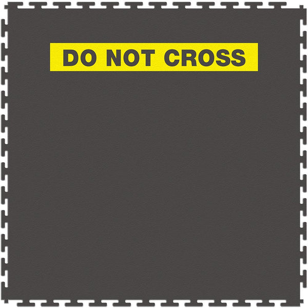 Shifted Yellow Do Not Cross