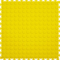 Yellow Coin Vinyl Tile