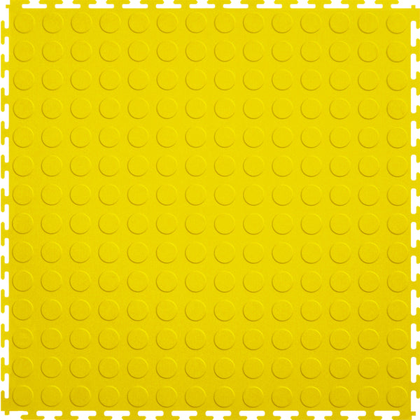 Yellow Coin Vinyl Tile